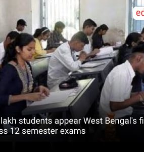 6.6 lakh students appear West Bengal's first Class 12 semester exams
