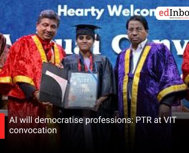 AI will democratise professions: PTR at VIT convocation