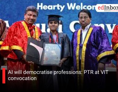 AI will democratise professions: PTR at VIT convocation