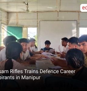 Assam Rifles Trains Defence Career Aspirants in Manipur