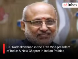 C.P Radhakrishnan is the 15th Vice-president of India: A New Chapter in Indian Politics