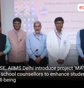 CBSE, AIIMS Delhi introduce project 'MATE' for school counsellors to enhance student well-being