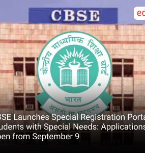 CBSE Launches Special Registration Portal for Students with Special Needs: Applications Open from September 9