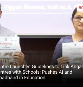 Centre Launches Guidelines to Link Anganwadi Centres with Schools; Pushes AI and Broadband in Education