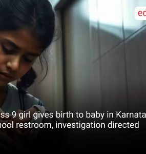 Class 9 girl gives birth to baby in Karnataka school restroom, investigation directed