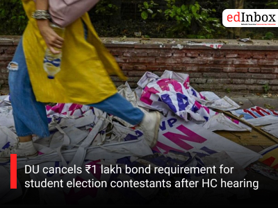 DU cancels ₹1 lakh bond requirement for student election contestants after HC hearing