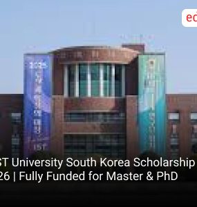 GIST University South Korea Scholarship 2026 | Fully Funded for Master & PhD