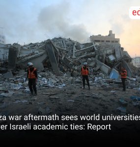 Gaza war aftermath sees universities sever Israeli academic ties: Report world