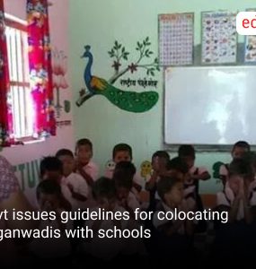 Govt issues guidelines for colocating Anganwadis with schools