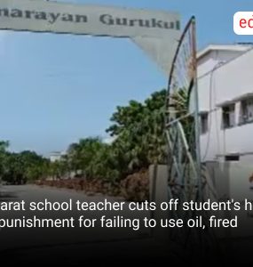 Gujarat school teacher cuts off student's hair as punishment for failing to use oil, fired