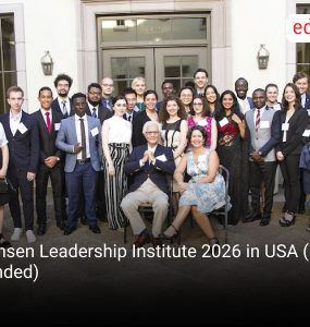 Hansen Leadership Institute 2026 in USA (Fully Funded)
