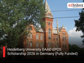 Heidelberg University DAAD EPOS Scholarship 2026 in Germany (Fully Funded)