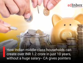 How Indian middle-class households can create over INR 1.2 crore in just 10 years, without a huge salary-- CA gives pointers