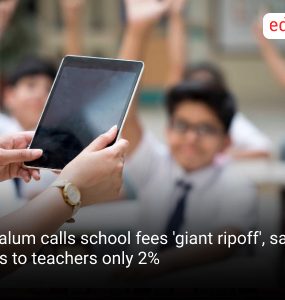 IIT alum calls school fees 'giant ripoff', says fees to teachers only 2%