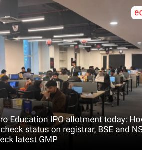 Jaro Education IPO allotment today: How to check status on registrar, BSE and NSE; check latest GMP