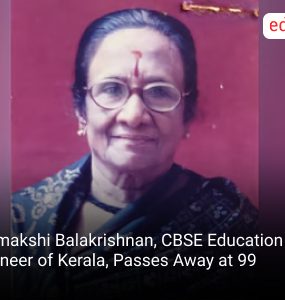 Kamakshi Balakrishnan, CBSE Education Pioneer of Kerala, Passes Away at 99
