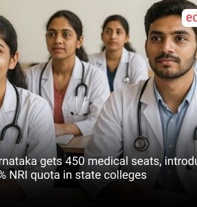Karnataka gets 450 medical seats, introduces 15% NRI quota in state colleges