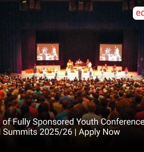 List of Fully Sponsored Youth Conferences and Summits 2025/26 | Apply Now