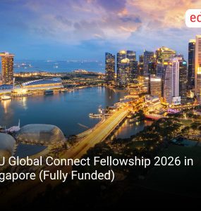 NTU Global Connect Fellowship 2026 in Singapore (Fully Funded)