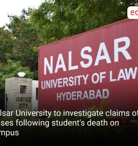 Nalsar University to investigate claims of lapses following student's death on campus