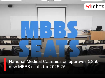National Medical Commission approves 6,850 new MBBS seats for 2025-26