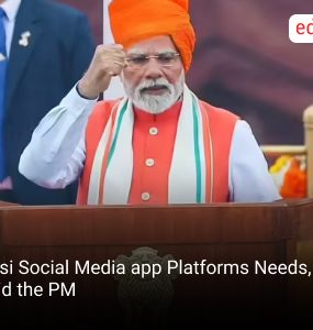 PM Modi Urges Youth to Create Desi Social Media Platforms for India's Digital Sovereignty