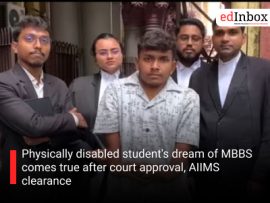 Physically disabled student's dream of MBBS comes true after court approval, AIIMS clearance