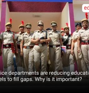 Police departments are reducing education levels to fill gaps. Why is it important?