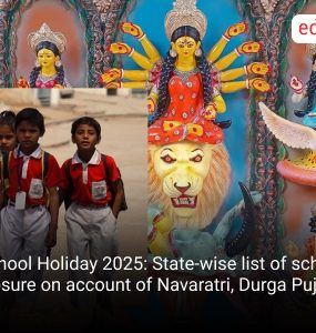 School Holiday 2025: State-wise list of schools closure on account of Navaratri, Durga Puja
