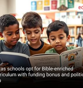 Texas schools opt for Bible-enriched curriculum with funding bonus and political flap