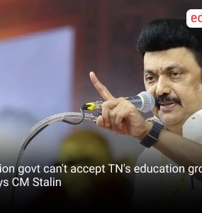 Union govt can't accept TN's education growth, says CM Stalin