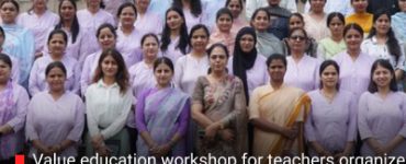 Value education workshop for teachers organized at Doon Valley Public School
