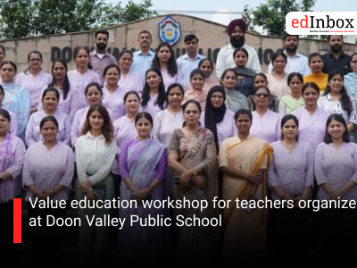 Value education workshop for teachers organized at Doon Valley Public School