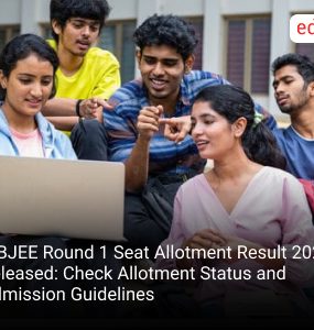 WBJEE Round 1 Seat Allotment Result 2025 Released: Check Allotment Status and Admission Guidelines