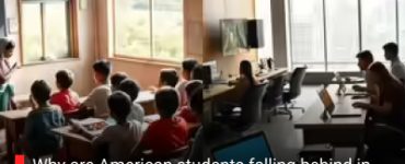 Why are American students falling behind in Math and reading