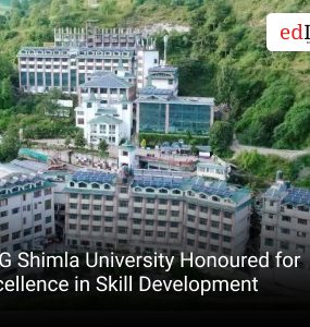 APG Shimla University Honoured for Excellence in Skill Development