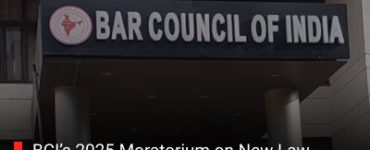 BCI’s 2025 Moratorium on New Law Colleges