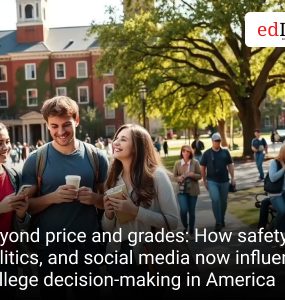 Beyond price and grades: How safety, politics, and social media now influence college decision-making in America