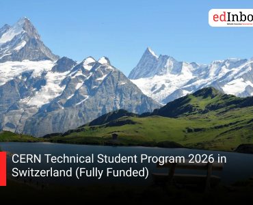 CERN Technical Student Program 2026 in Switzerland (Fully Funded)