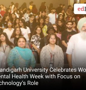 Chandigarh University Celebrates World Mental Health Week with Focus on Technology’s Role