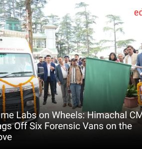 Crime Labs on Wheels: Himachal CM Flags Off Six Forensic Vans on the Move