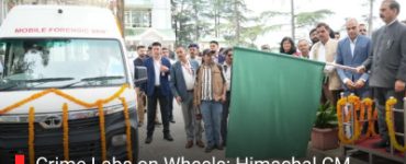 Crime Labs on Wheels: Himachal CM Flags Off Six Forensic Vans on the Move