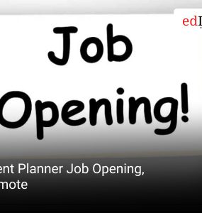 Event Planner Job Opening, Remote