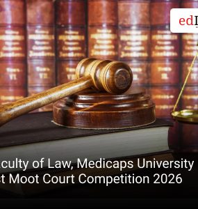 Faculty of Law, Medicaps University | 1st Moot Court Competition 2026
