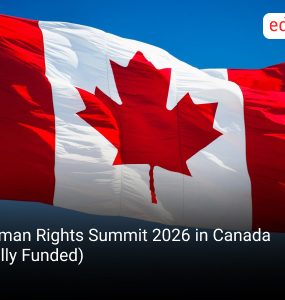 Human Rights Summit 2026 in Canada (Fully Funded)