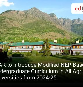 ICAR to Introduce Modified NEP-Based Undergraduate Curriculum in All Agriculture Universities from 2024-25