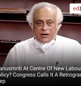 Manusmriti At Centre Of New Labour Policy? Congress Calls It A Retrograde Step