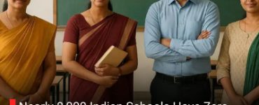 Nearly 8,000 Indian Schools Have Zero Students but Employ Over 20,000 Teachers: A Stark Education Paradox