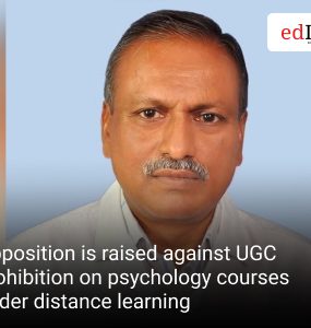 Opposition is raised against UGC prohibition on psychology courses under distance learning