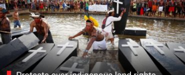 Protests over indigenous land rights turn violent